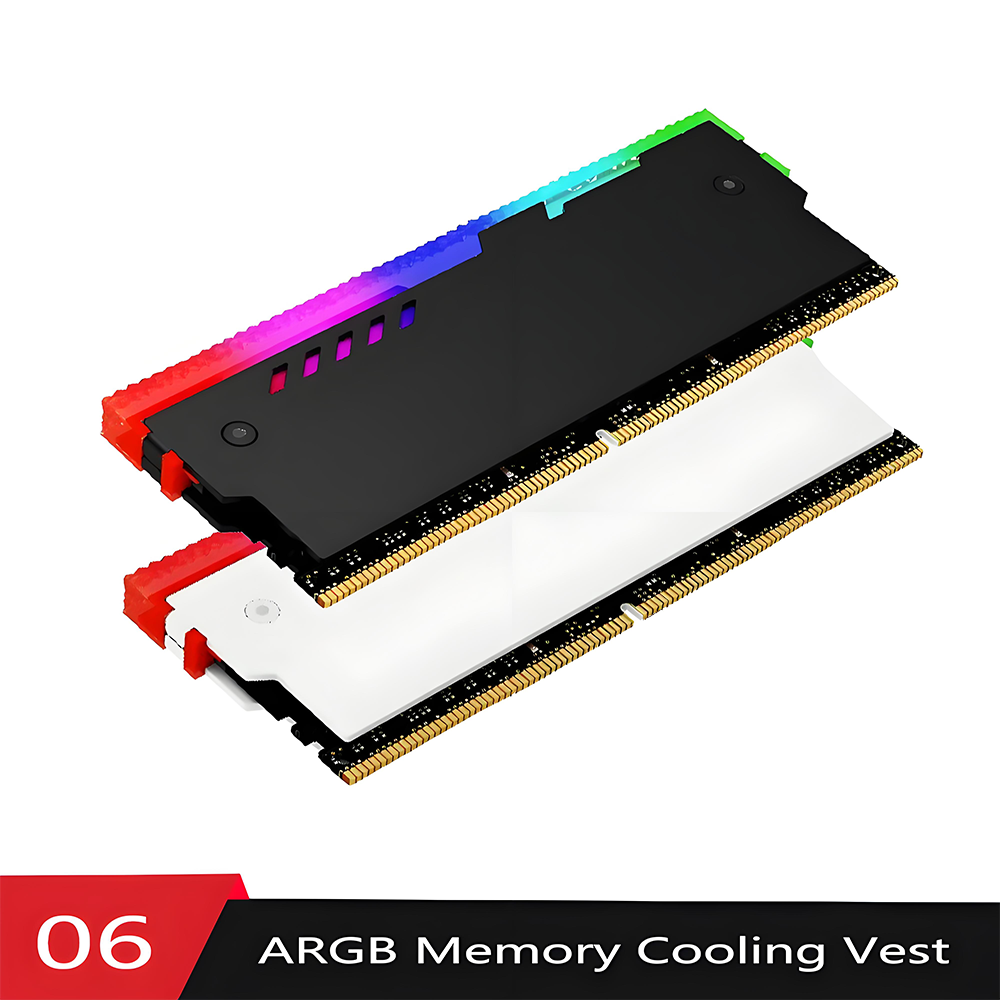 Pc Gaming Ddr3 - Desktop Computer Ram Heatsink ARGB DDR5