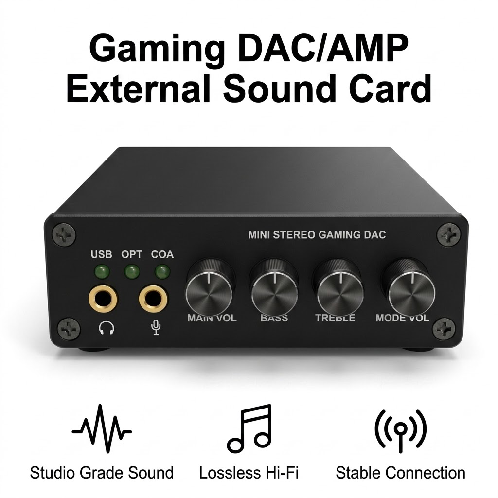 Pc Gaming Windows 7 - Mini Gaming DAC Headphone Amplifier External
