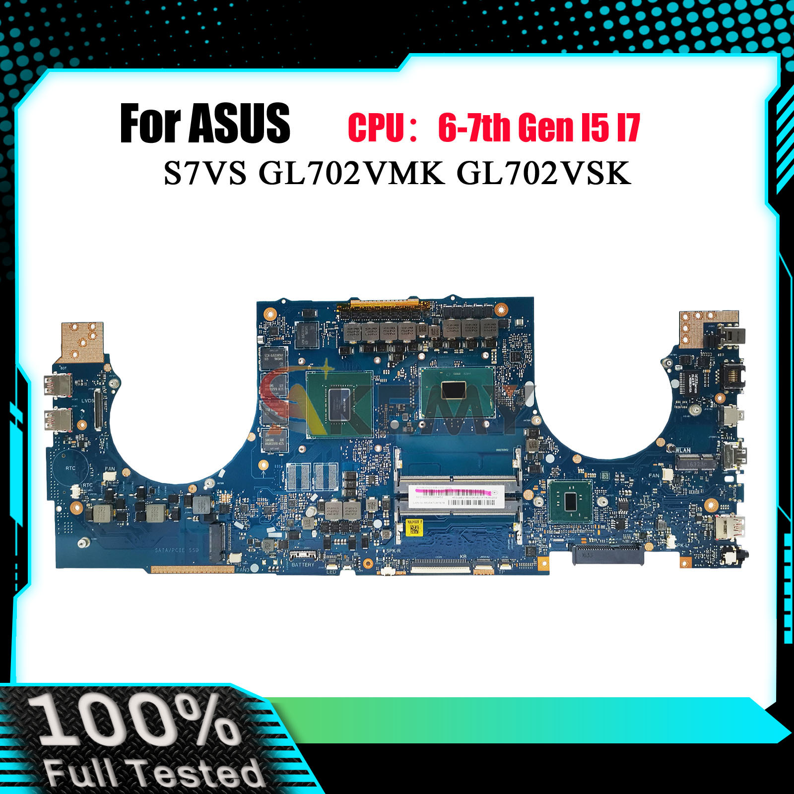GL702VS Laptop Motherboard For - Pc Gaming I5 review and price