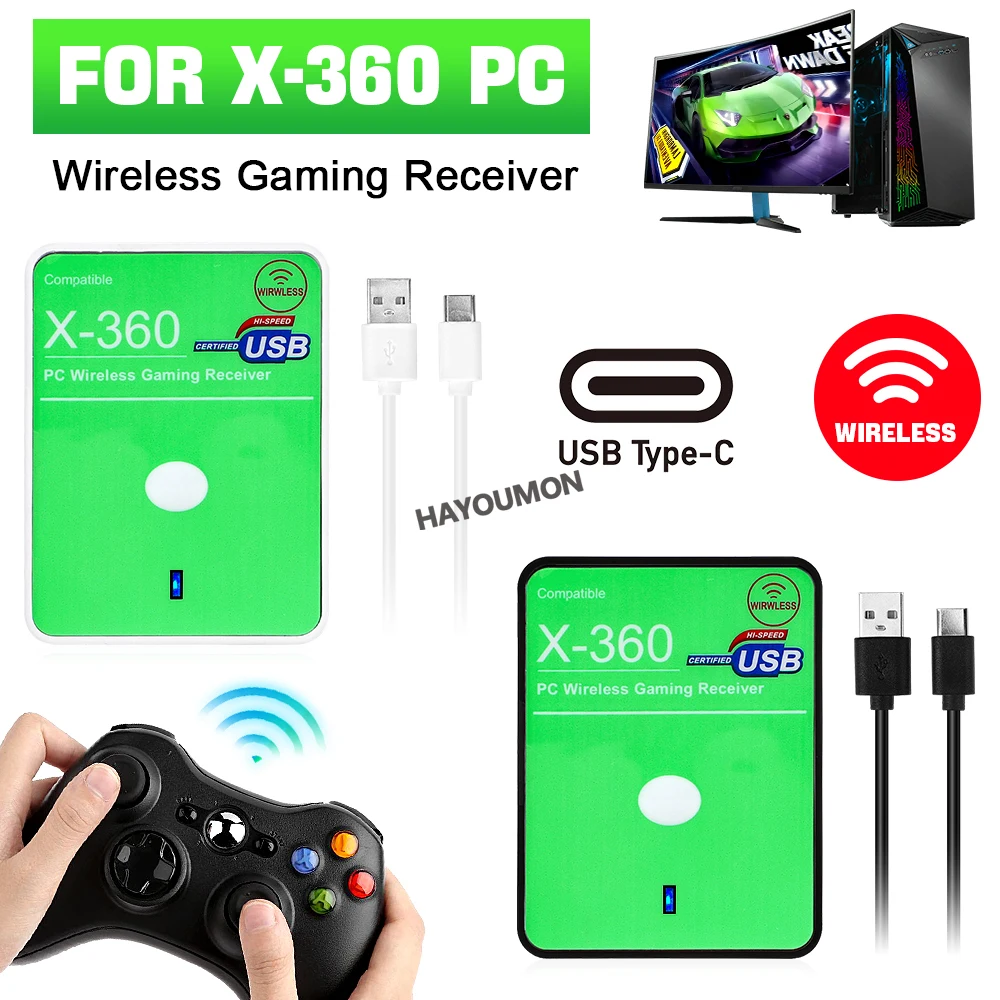 Wireless Gaming Receiver USB C - Pc Gaming Windows 7 review and price