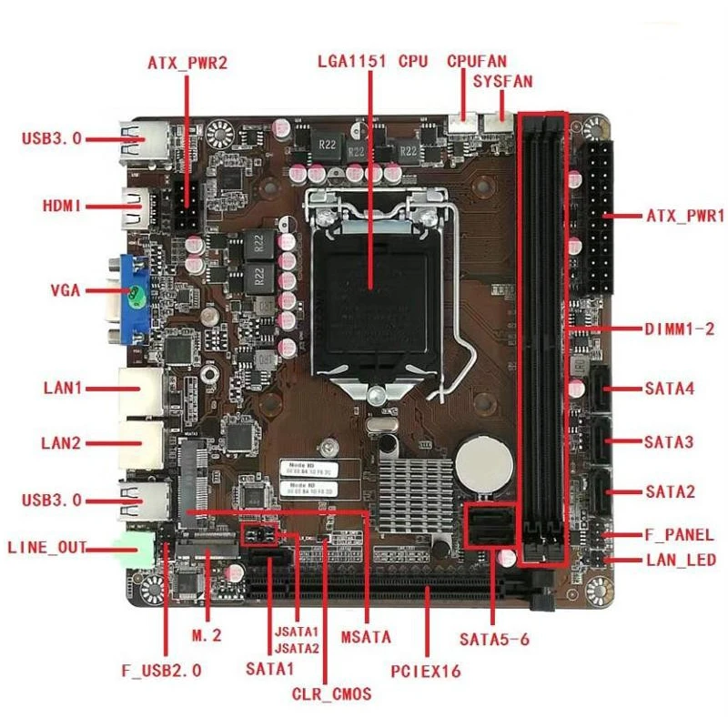 B365 Mini-ITX Motherboard LGA  - Pc Gaming Core I5 review and price