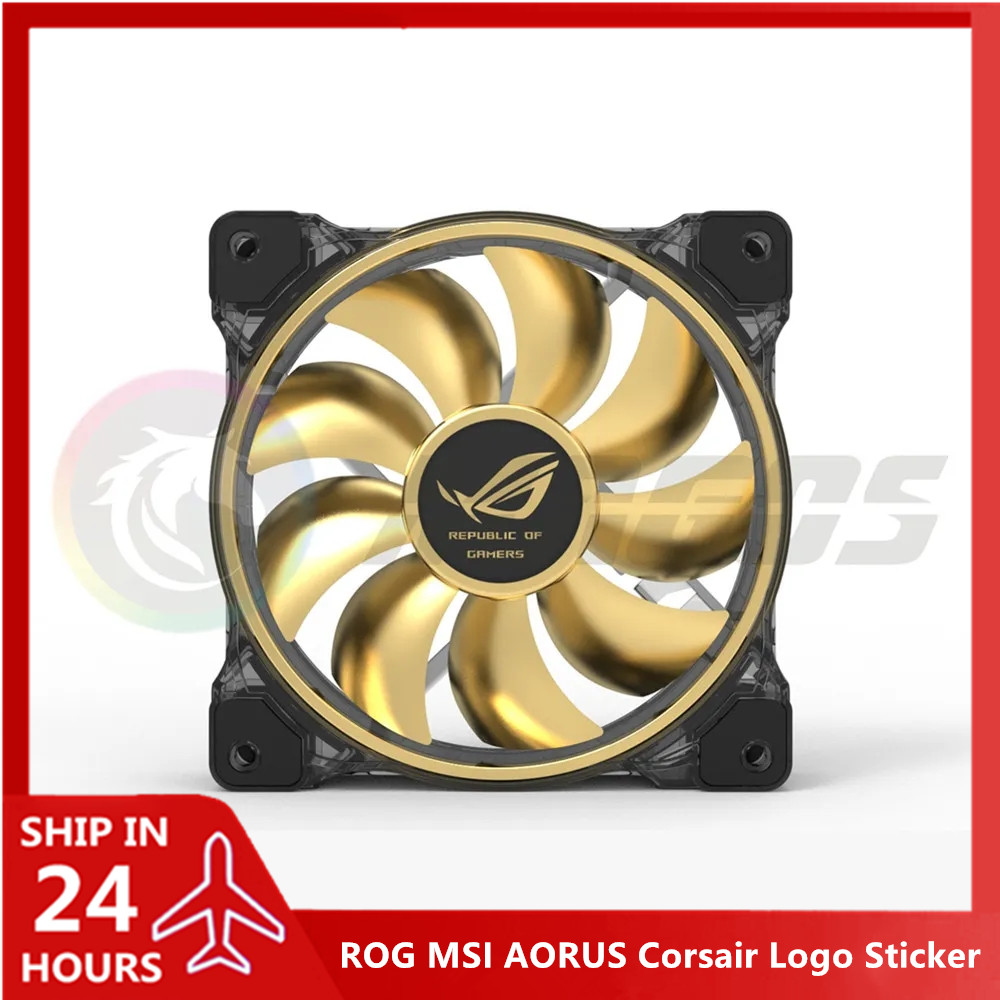 PC Gamer Cabinet Fan Logo Stic - Pc Gaming Quotes review and price