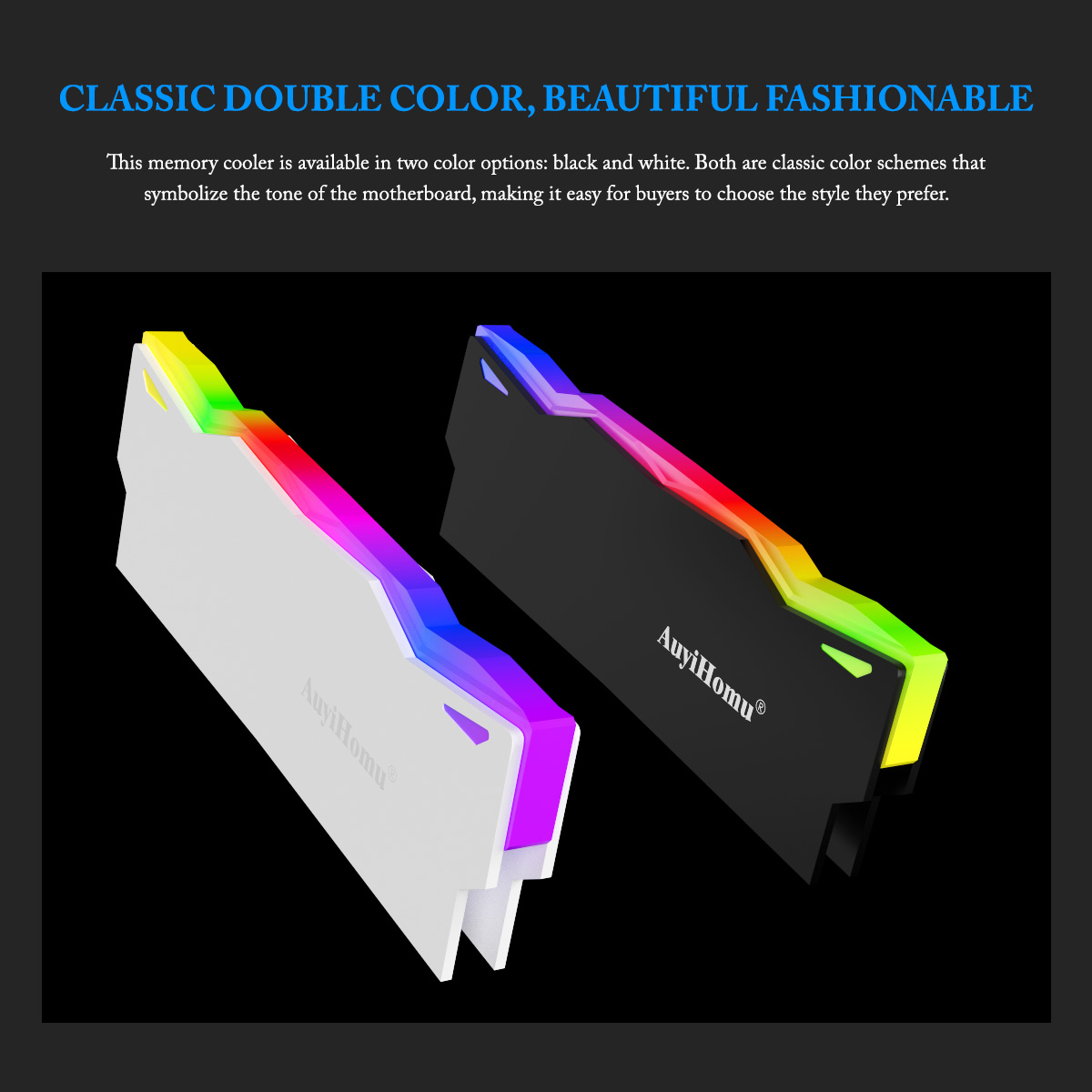 AuyiHomu RGB Heatsink, 5V 3Pin - Pc Gaming Ddr5 review and price