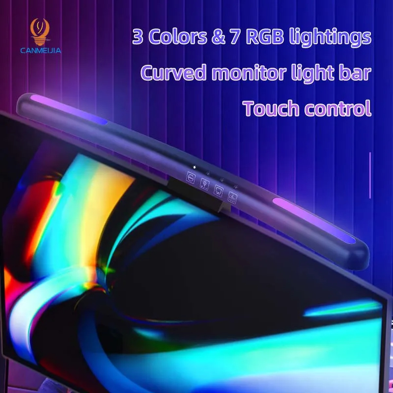 Curved LED Monitor Light Bar U - Pc Gaming Notebook review and price
