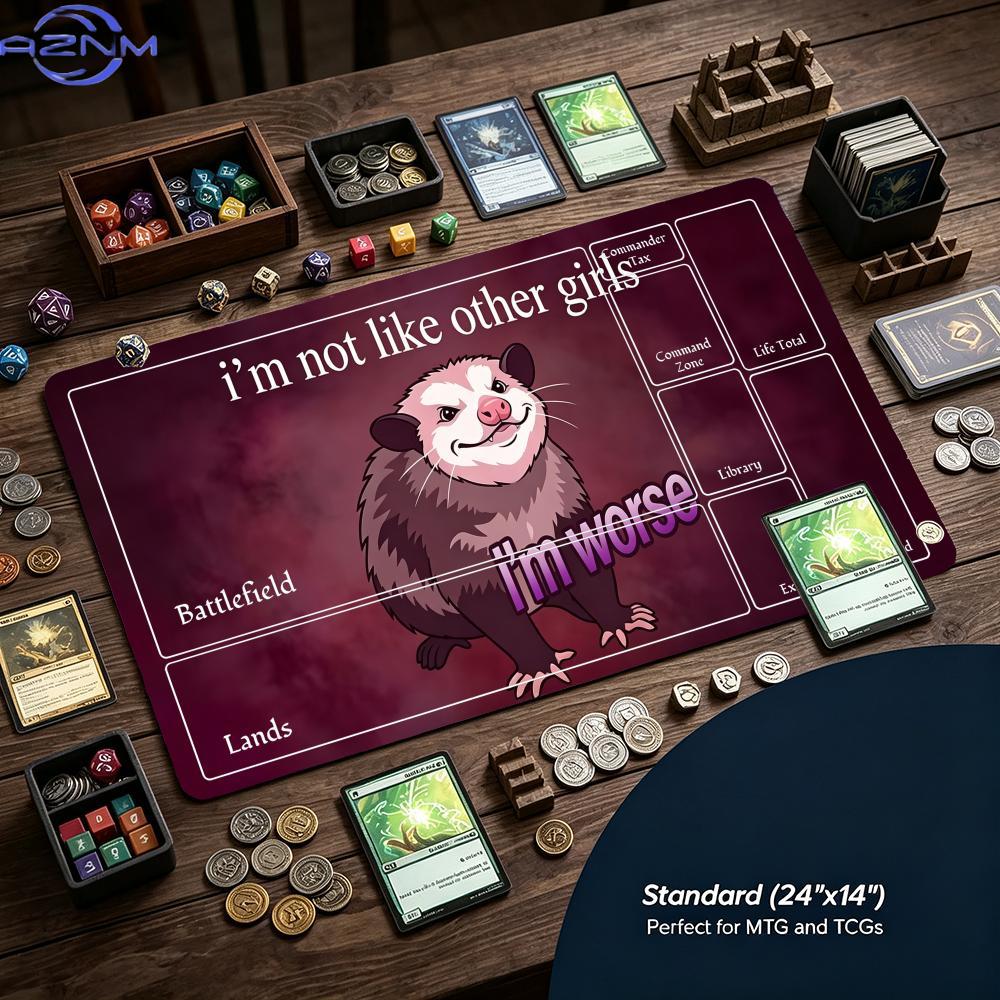 Funny Opossum Quote Playmat Ga - Pc Gaming Quotes review and price